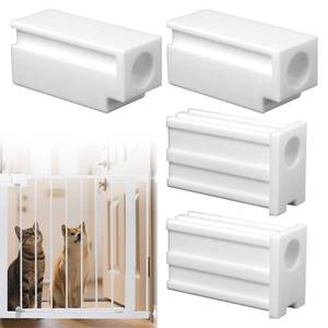 lot 14307 image: Yudylg Pressure Plate Holder Insert 4 Pack for Safety 1st Walk-Through Gate