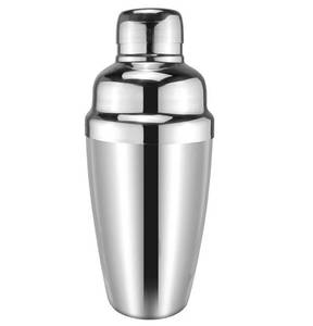 lot 14313 image: YIKANGHENG Cocktail Shaker 11.8 Oz Stainless Steel with Built-In Strainer