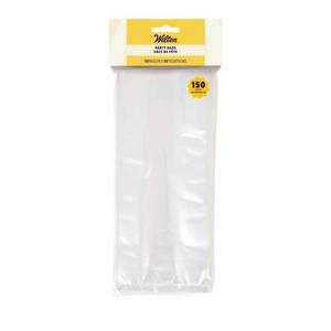 lot 14326 image: Wilton Clear Treat Party Bags 4 x 9.5 in. 150-Pack