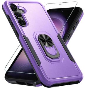 lot 14365 image: Janmitta Phone Case with Metal Ring Holder for Samsung Galaxy S25S24
