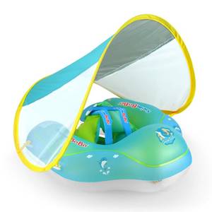 lot 14390 image: Swimbobo Baby Swimming Float Inflatable Swim Ring 3-36 Months Blue L