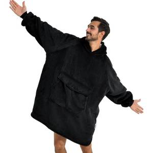 lot 14394 image: Krifey Wearable Blanket Hoodie for Men Oversized Sherpa Lined