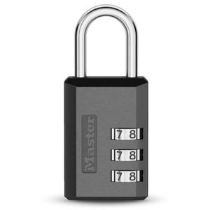lot 14397 image: Master Lock 647D Combination Luggage Lock, 1-316 In Wide Body