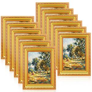 lot 17709 image: Fiwochic Gold Vintage Picture Frames 5 x 7 Inch 24 Pack