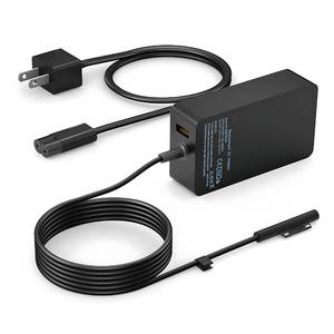 lot 18043 image: YURCIPWE 65W Surface Laptop Charger for Surface Pro 11 with 8.8ft Cord