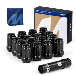 lot 18487 image: Orion Motor Tech Lug Nuts M10 x 1.25 Cone Seat 16 Pc Set With Socket