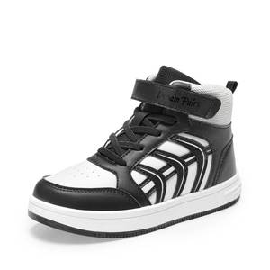 lot 19917 image: Dream Pairs Unisex Basketball High Top Sneakers WhiteBlack 12 Little Kid