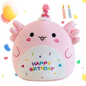 lot 20291 image: Gudisi Pink Axolotl Plush Stuffed Animal Pillow 12 Inch