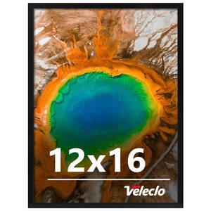 lot 20313 image: Veleclo Picture Frame 12x16 Black Shatter Resistant Plexiglass