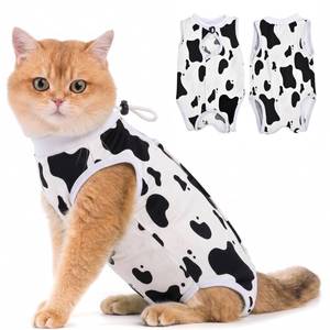 lot 20325 image: Avont Cat Recovery Suit Post-Surgery Onesie Size S (Used)