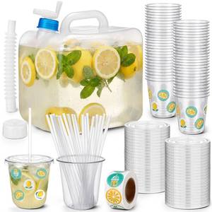 lot 20337 image: Collapsible Water Dispenser 2.6 Gallon Lemonade Stand Supplies