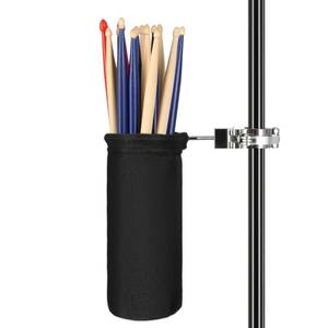 lot 20367 image: VANPHY Drumstick Holder Bag Holds 14 Pairs with Clamp Mount