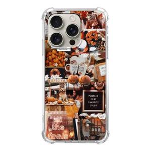 lot 20388 image: Mofreore Autumn Pumpkin TPU Bumper Phone Case for iPhone 16 Pro