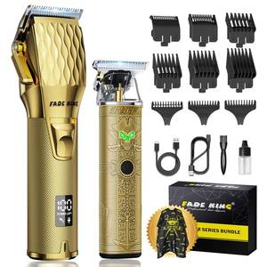 lot 1256 image: FADEKING Cordless Hair Clippers for Men with Trimmer Kit