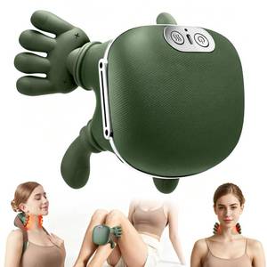 lot 1265 image: LAKEEN 4D Neck and Shoulder Massager with Heat Emerald Green