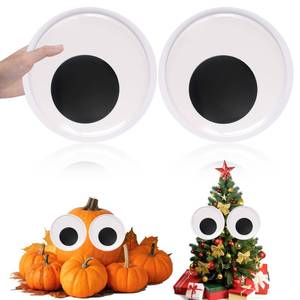 lot 2149 image: PETKNOWS Giant Googly Eyes Self Adhesive Wiggle Eyes 9 Inch 2 Pcs