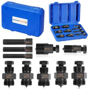 lot 2176 image: DAYUAN Motorcycle Flywheel Puller Set 10 Pcs Metric M14-M28 Thread Sizes