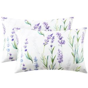 lot 2181 image: EXQ Home Satin Pillowcase Queen Printed Lavender