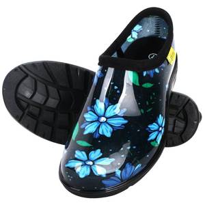lot 2182 image: Kprm Womens Waterproof Garden Shoes Slip-On Rubber Clogs