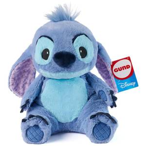 lot 2189 image: GUND Disney Oh So Snuggly Stitch Plush Toy 12.5-Inch Ages 0