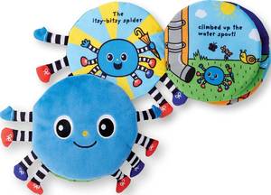 lot 2192 image: Melissa & Doug Itsy-Bitsy Spider Soft Activity Book 8-Page Cloth Ks Kids