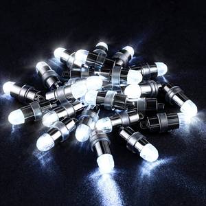 lot 2282 image: LIHAO 24-Pack Battery Operated LED Party Light Bulbs Waterproof White 5500K