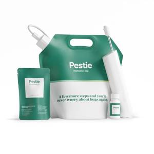 lot 5662 image: Pestie Home Barrier Pest Control Kit, Covers Up to 4,500 Sq Ft