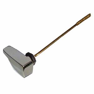 lot 6127 image: Danco Sidemount Toilet Handle for Eljer Chrome 9-14 in. 88363A