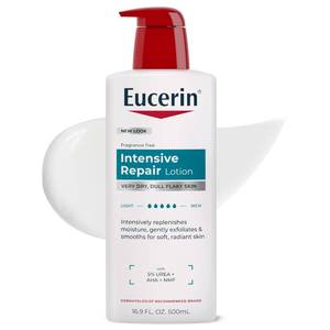 lot 6141 image: Eucerin Intensive Repair Body Lotion with 5% Urea, 16.9 Fl Oz