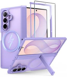 lot 6167 image: FNTCASE Magsafe Compatible Case For Galaxy Z Fold 8 UltraZ Fold 7 Light Purple