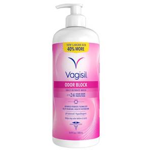 lot 6243 image: Vagisil Odor Block Feminine Wash pH Balanced 16.9 Fl Oz Pump