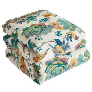 lot 7764 image: SE Softexly Boho Throw Blanket 60 x 80 Inch 100% Cotton