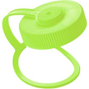 lot 8006 image: Nalgene Replacement Cap 53 mm Green Fits 16 oz Wide Mouth Bottle