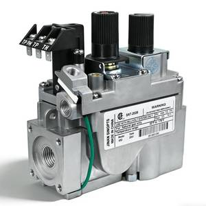 lot 8016 image: JKLESA Natural Gas Fireplace Millivolt Gas Valve 38 In NPT 0820652 J6830  Retail $143.99
