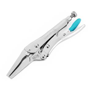 lot 8027 image: Duratech 6-12 Inch Long Nose Locking Pliers, Cr-V