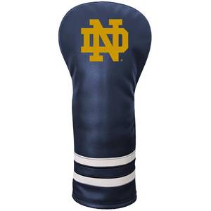 lot 8044 image: Team Golf NCAA Vintage Fairway Headcover, Fits Fairway, Hybrid & Utility Clubs