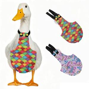 lot 8070 image: Zorqon Adjustable Pet Diaper for Geese Ducks Chickens Size S Rainbow