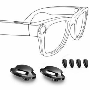 lot 8101 image: BIANNOEM Aluminum Protective Cover for Ray-Ban Meta, Oakley Meta HSTN