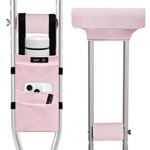lot 8110 image: Season Crutch Pad & Hand Grip Set with Bag, 5 Pcs