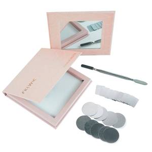 lot 8484 image: Fillwie Empty Magnetic Makeup Palette with Detachable Mirror - Small