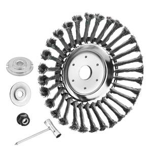 lot 13555 image: VIABRICO Wire Trimmer Head 10 Inch Steel Wire Weed Eater Head With Adapter Kit
