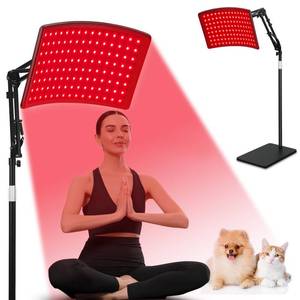 lot 13572 image: Viconor Red Light Therapy Panel 660nm 850nm LED Lamp with Stand