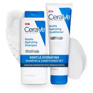 lot 14009 image: CeraVe Gentle Hydrating Shampoo and Conditioner Bundle Sensitive Scalp