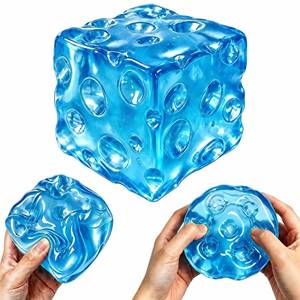 lot 14020 image: Coconut Oil Cheese Squishy Toy Non-Rebound Moldable Squeeze Toy