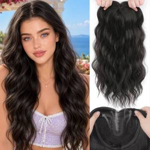 lot 14420 image: OOPPOO Hair Toppers for Women 20 Inch Hair Pieces