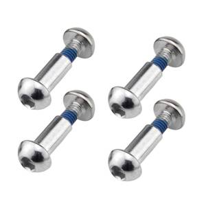 lot 14479 image: Goucrro MTB Rear Shock Absorber Mounting Screws M8 x 0.98-3.39in 4 Pack Silver