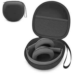 lot 14482 image: L LTGEM Headphone Carrying Case, Hard EVA, Dark Grey, 6.1 x 5.9 x 1.5 Inch