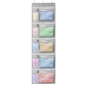 lot 14494 image: RUIPBOTE Weekly Kids Clothes Organizer 5-Layer Hanging Closet Storage
