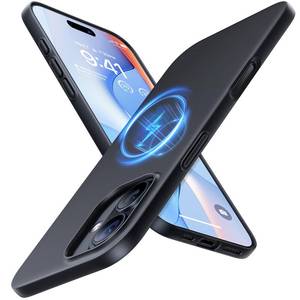 lot 14496 image: TORRAS MagSafe Compatible Slim Magnetic Case for iPhone 17 Black