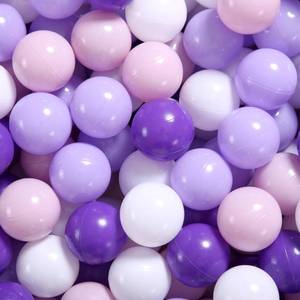 lot 17757 image: GOGOSO Ball Pit Balls 2.2 Inch Plastic 170 Pcs Purple Dark Purple